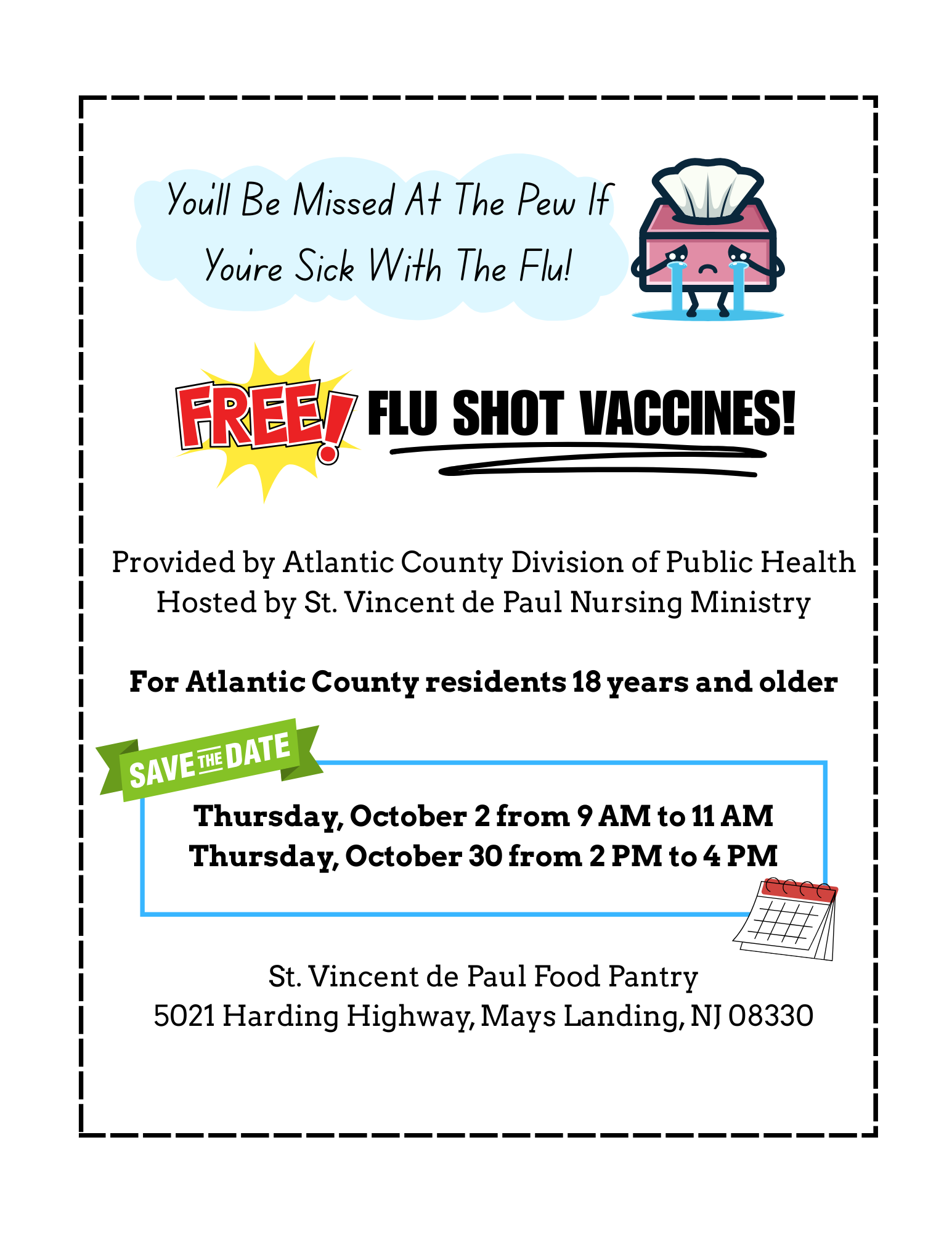 Flu Clinic Flyer